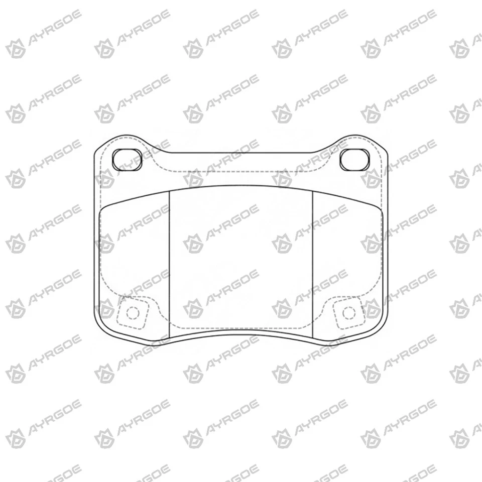 PN1851 Tấm phanh cho Lexus ISF sử dụng20