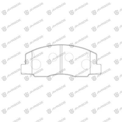D2026 Đan phanh cho Toyota Townace CR21